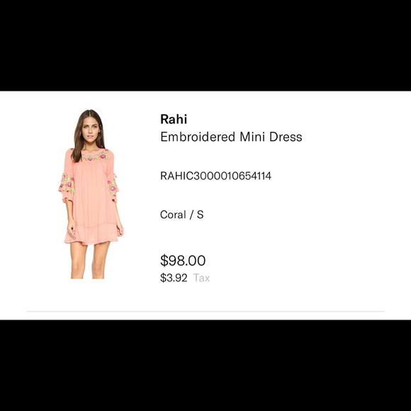 Rahi Cali Embroidered Dress - Picture 2 of 7